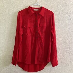 Red Blouse by Vince Camuto